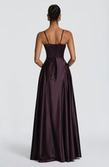 Asterin Maxi Dress - Plum