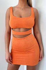 Tyson Dress - Orange