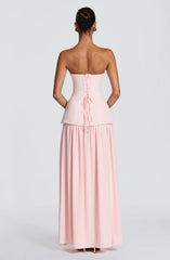 Vietta Maxi Dress - Blush