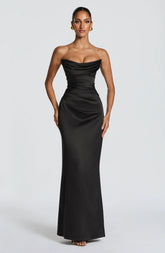 Vessa Maxi Dress - Black