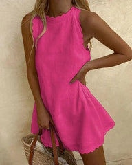 Stylish And Elegant Sleeveless Dress For Women