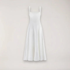 Women’S Midi Dress – Flattering Fit – Cinched Waist – Flowing Silhouette