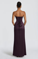 Vessa Maxi Dress - Plum