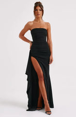 Zafira Maxi Dress - Black