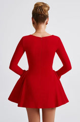 Megan Mini Dress - Red