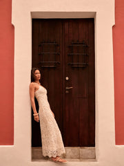 Millie Crochet Maxi Dress