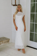 Everlee Lace Dress - Off White