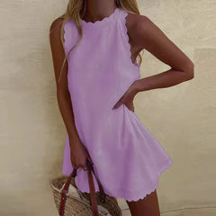 Stylish And Elegant Sleeveless Dress For Women