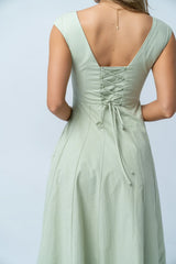 Colin Midi Dress In Sage