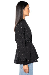 Eye Knew It Cinched Bomber Jacket