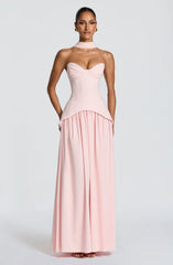 Vietta Maxi Dress - Blush