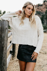 Scout Cable Knit Sweater Final Sale