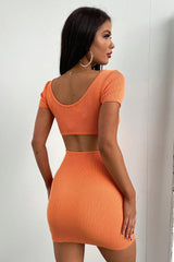 Justin Dress - Orange