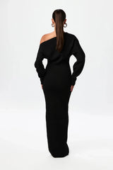 Serena Off-Shoulder Knit Dress