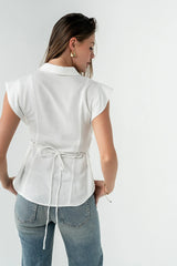 Pablo Button Up In White