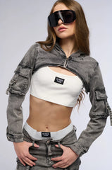 Marley Denim Bolero