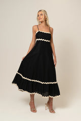Millie Ric-Rac Summer Maxi Dress