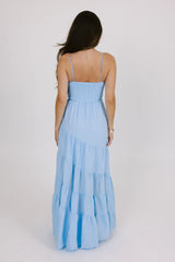 Catching Feelings Dress In Blue