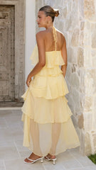 Soho Maxi Dress - Yellow