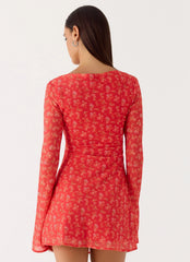 Sabella Mini Dress Red