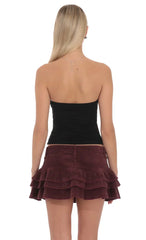 Maribel Tiered Mini Skirt