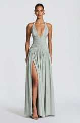 Amaris Maxi Dress - Sage